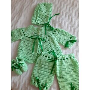 Mint Green Baby Set